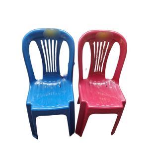 Ghế nhựa loại 2 có lưng tựa cho quán ăn GN04